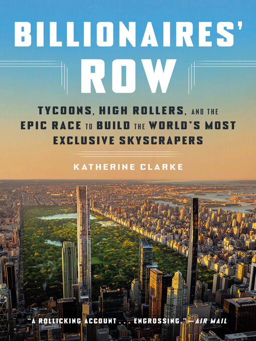 Title details for Billionaires' Row by Katherine Clarke - Available